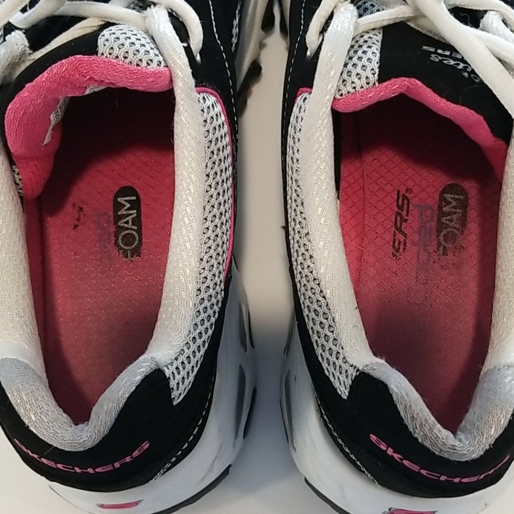 Skechers D'lites-Me Time Leather Sneakers View 5